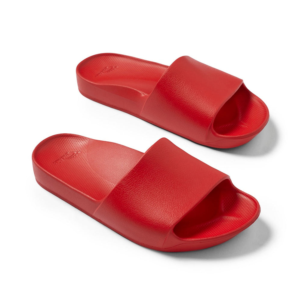 Arch Support Slides - Classic - Chili Red