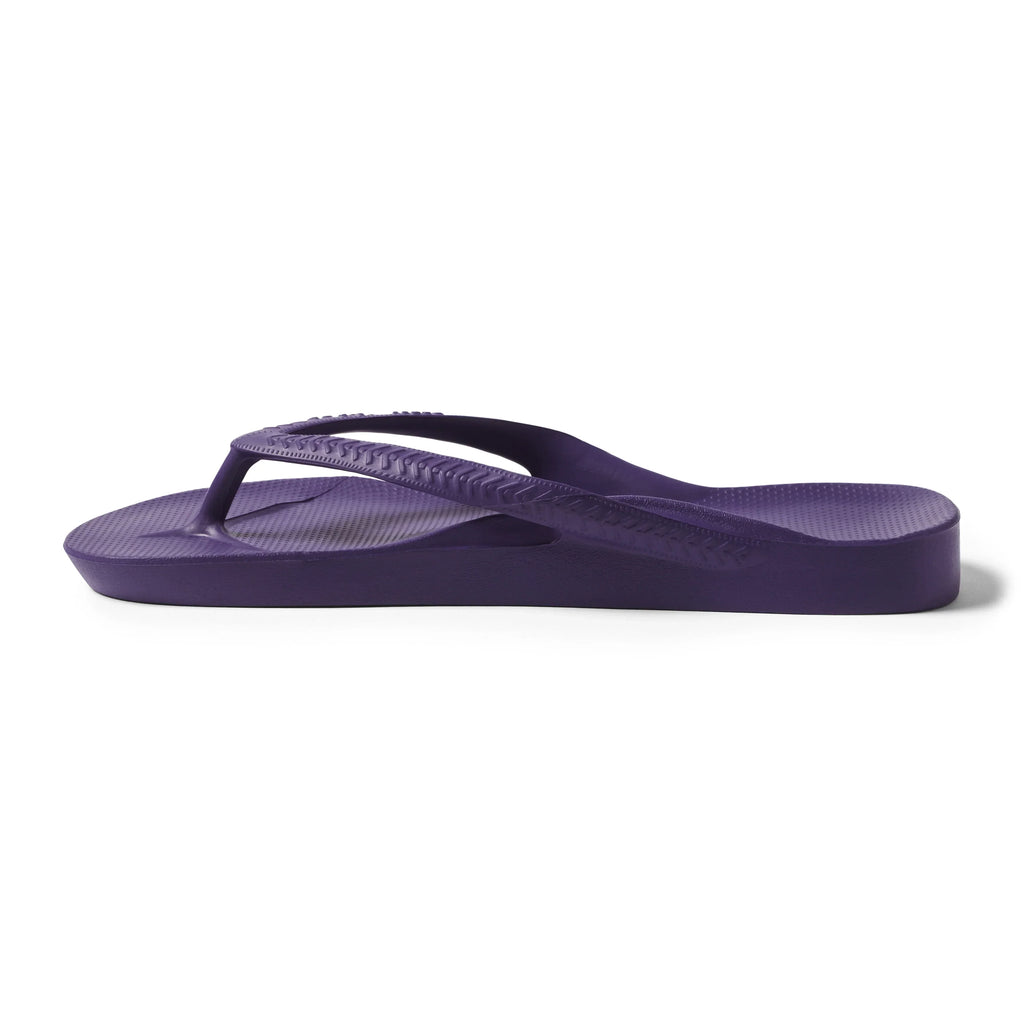 Arch Support Flip Flops - Classic - Acai Purple