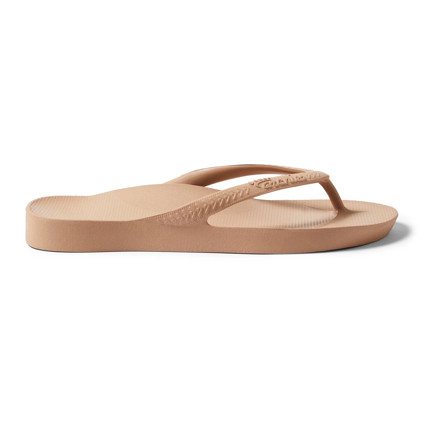 Tan Classic Arch Support Flip-Flops