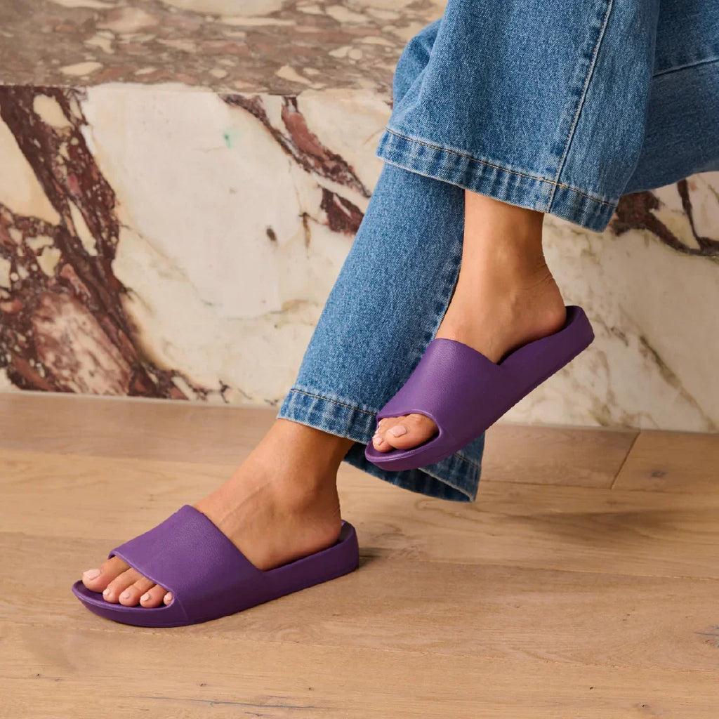 Arch Support Slides - Classic - Acai Purple