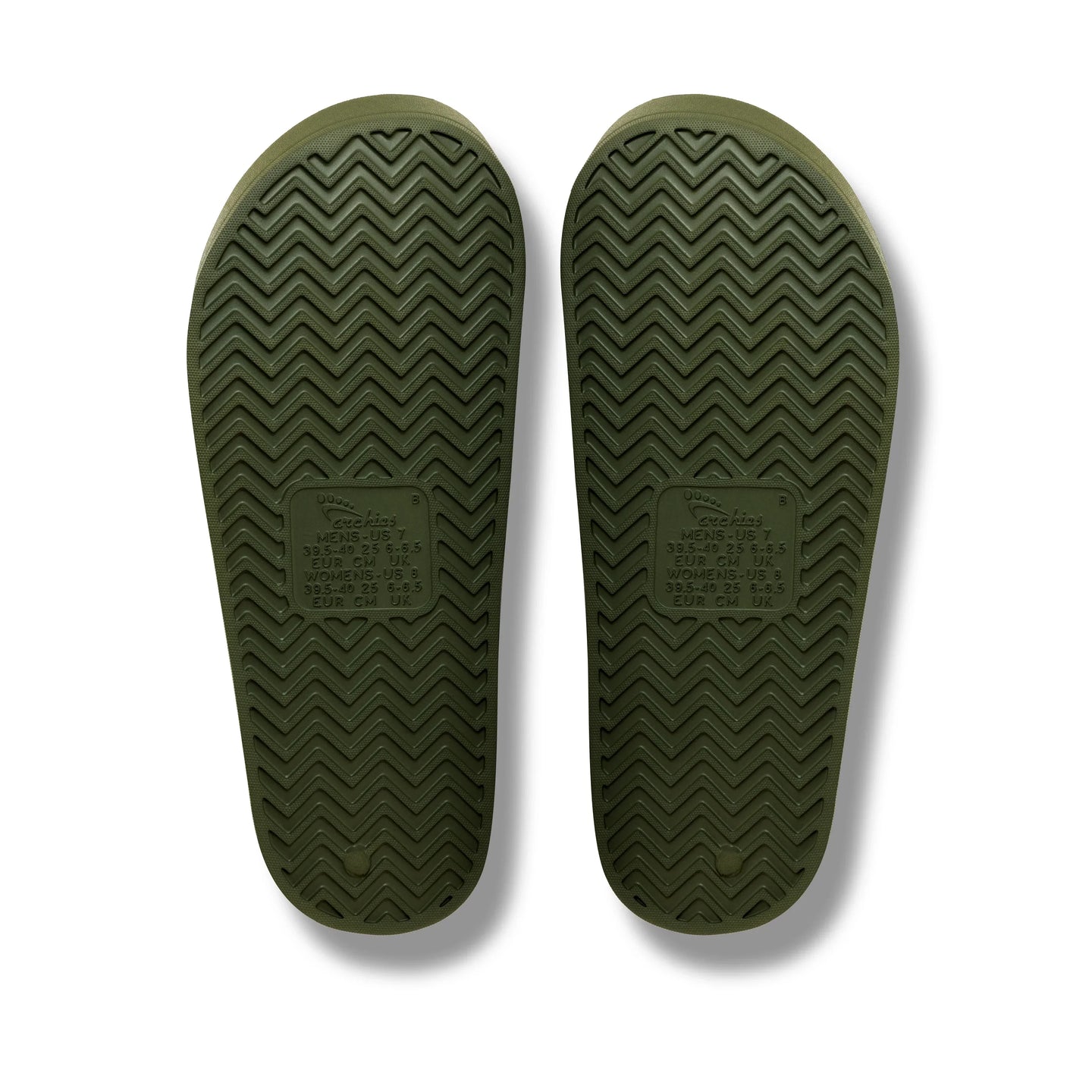 Olive Classic Arch Support Slides