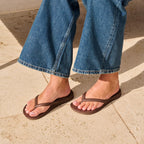 Arch Support Flip Flops - Classic - Brown